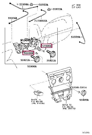 90981WB011 Toyota Halogen lamp 12V