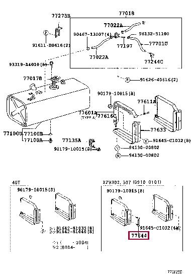 91645C1032 Toyota Screw