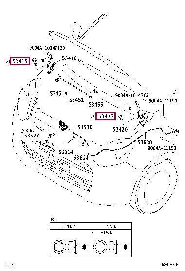 Buy Toyota 91661-60616 at a low price in United Arab Emirates!