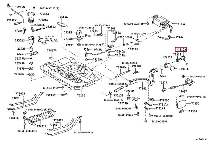 7730033070 Toyota Auto part