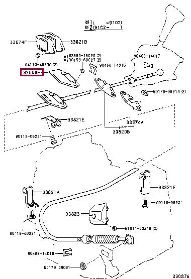 9015960025 Toyota Auto part