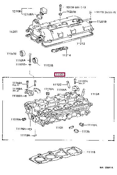 9017906208 Toyota Nut