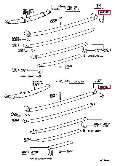 Buy Toyota 90389-14007 at a low price in United Arab Emirates!