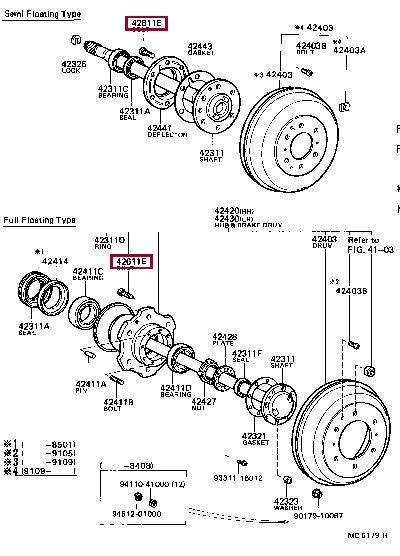 9094202083 Toyota Wheel Stud