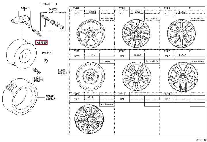 Buy Toyota 90942-05042 at a low price in United Arab Emirates!