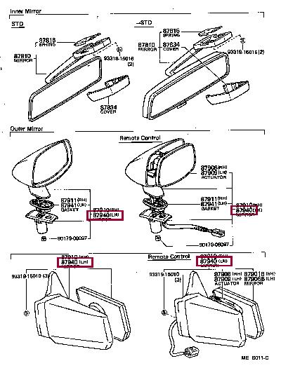 9331915010 Toyota Auto part
