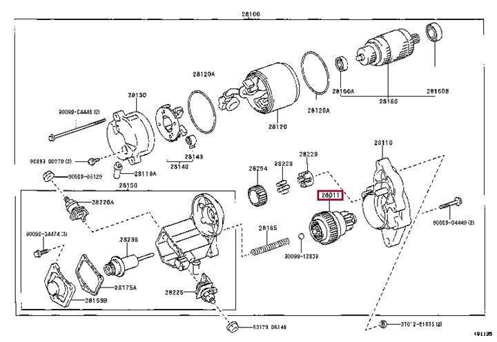 Buy Toyota 28011-76070 at a low price in United Arab Emirates!