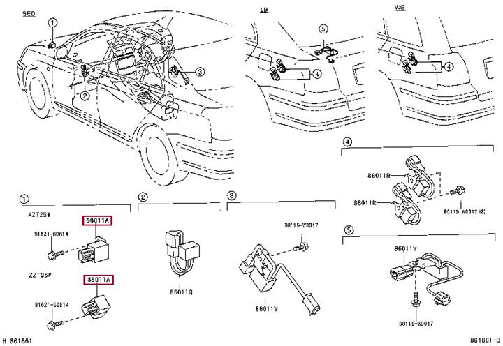 9008088004 Toyota Condenser