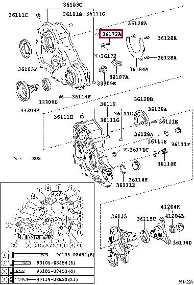 9010505005 Toyota Bolt
