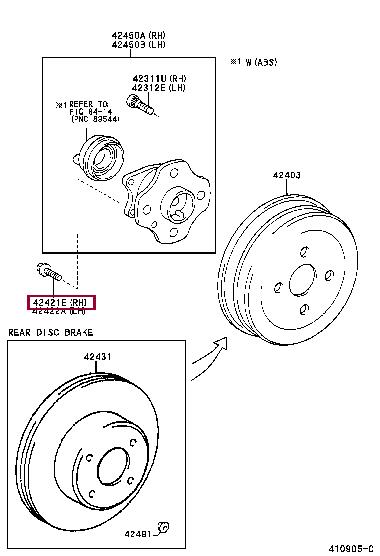 9010510507 Toyota Bolt