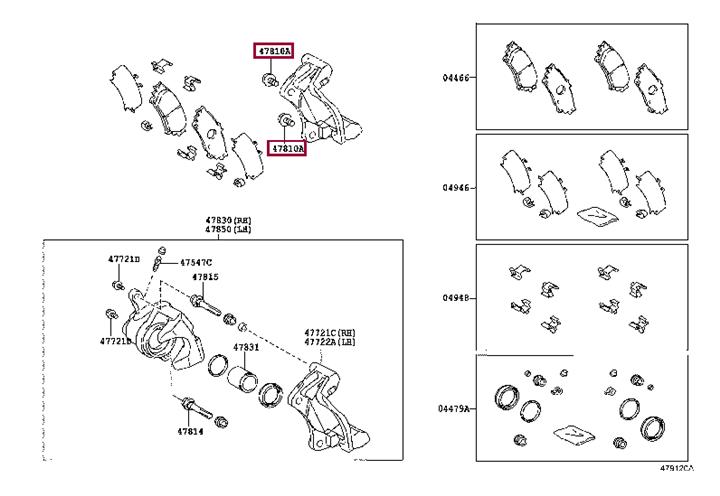 9010512174 Toyota Hairpin