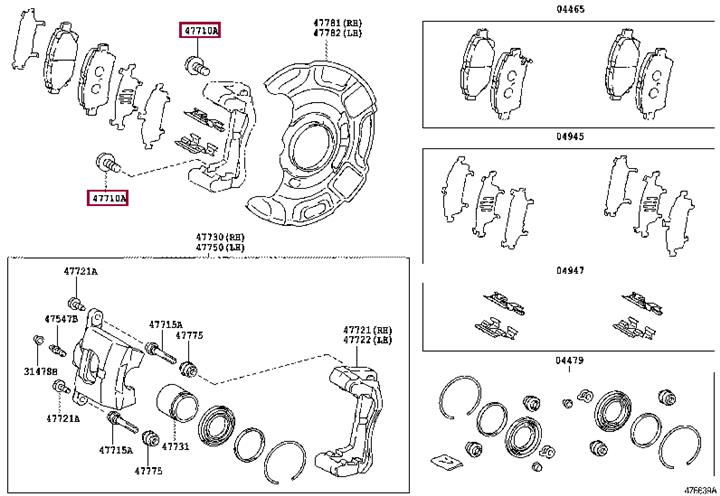 9010512208 Toyota Bolt