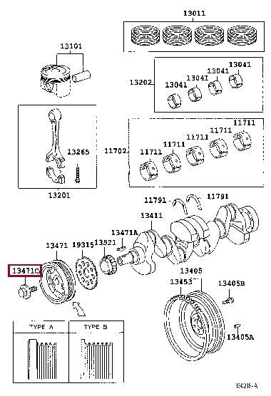 Buy Toyota 90105-12382 at a low price in United Arab Emirates!