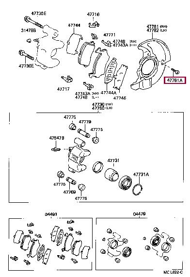 9010906134 Toyota Bolt