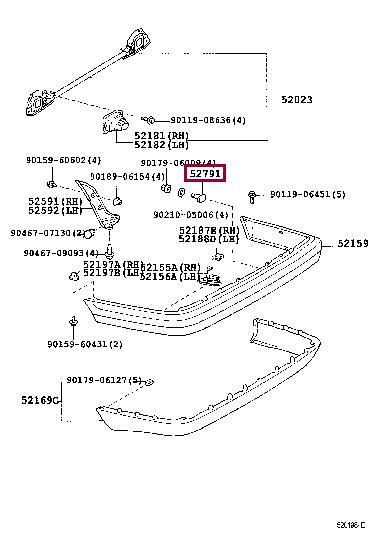 9010906354 Toyota Bolt