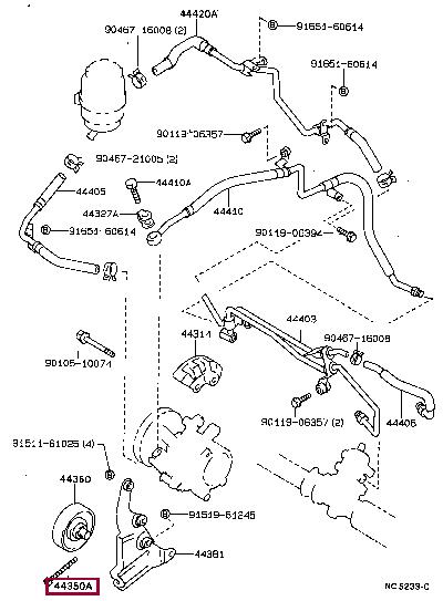 9010908106 Toyota Bolt