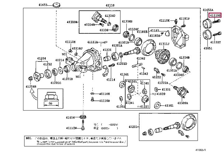 Toyota 90110-14004 INBUSSCHRAUBE 9011014004