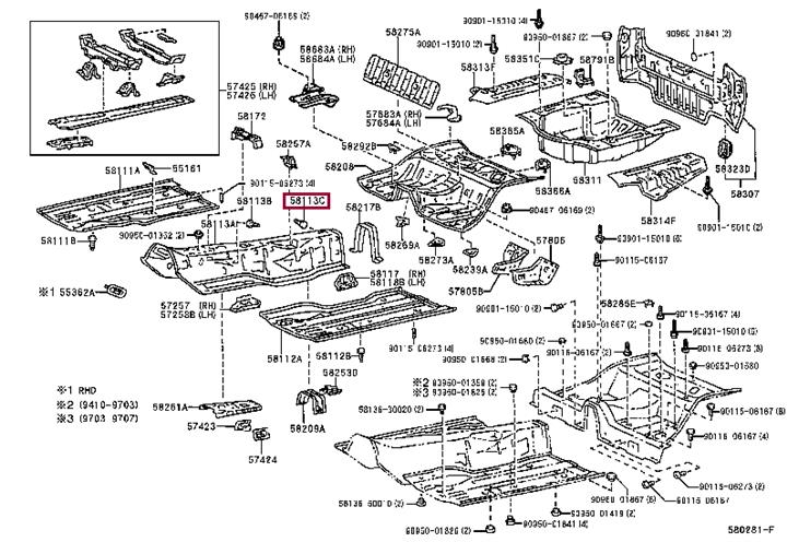 9011506167 Toyota Bolt