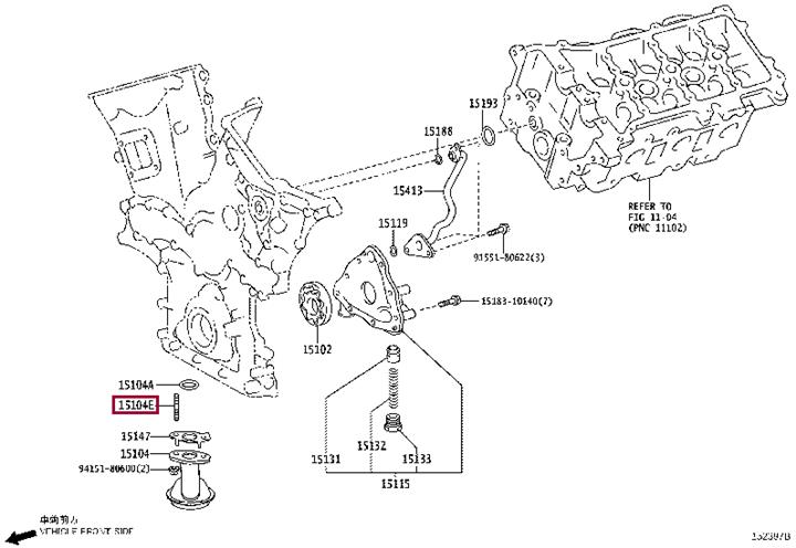 9011606127 Toyota Hairpin