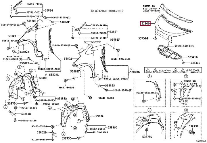 5330174020 Toyota Hood