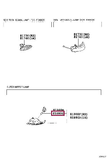 9001001126 Toyota Halogen lamp 12V