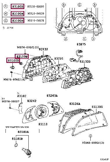 9001006038 Toyota Halogen lamp 12V