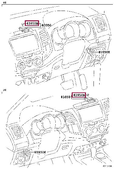 9001007011 Toyota Halogen lamp 12V