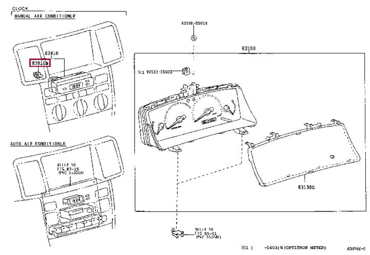 9001007020 Toyota Halogen lamp 12V