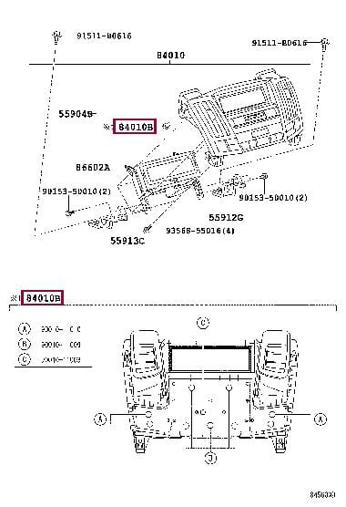 9001011010 Toyota Halogen lamp 12V
