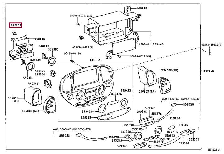 9001103009 Toyota Halogen lamp 12V
