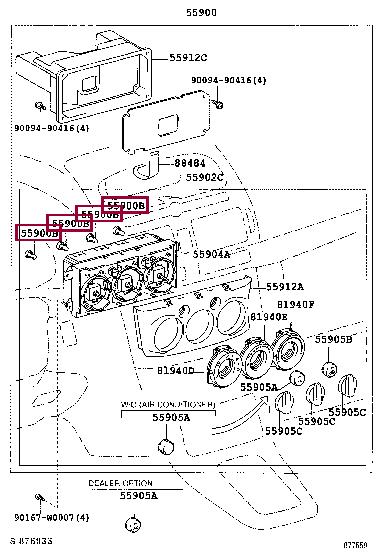9001111041 Toyota Halogen lamp 12V