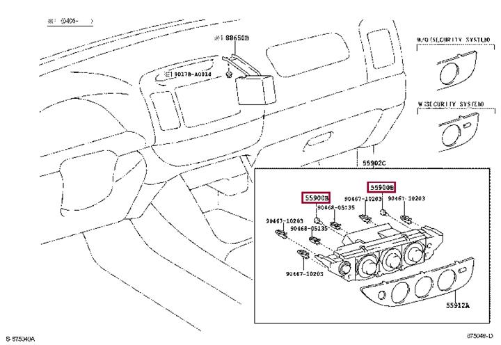Halogen lamp 12V Toyota 90011-11050