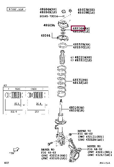 Toyota 90043-85174 Auto part 9004385174 9004385174 Toyota Auto part