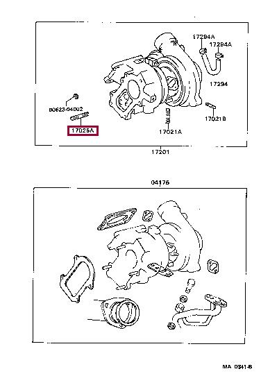 9011610125 Toyota Bolt