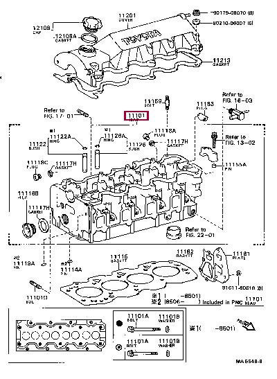 Toyota 90201-22010 Auto part 9020122010 9020122010 Toyota Auto part