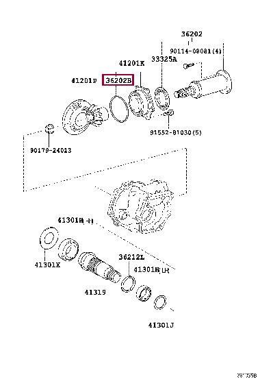9030198005 Toyota Seal Ring