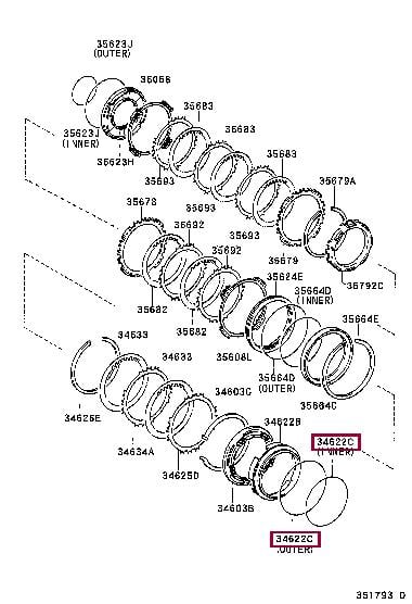 9030199115 Toyota O-ring