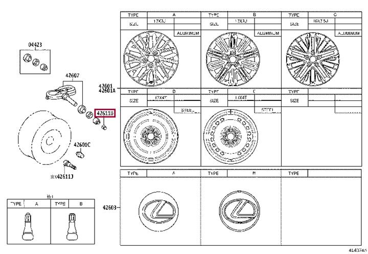 Toyota 90942-A5006 CAP TIRE VALVE 90942A5006 90942A5006 Toyota CAP TIRE VALVE