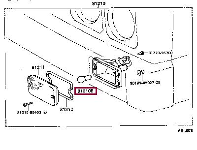 9098113029 Toyota Halogen lamp