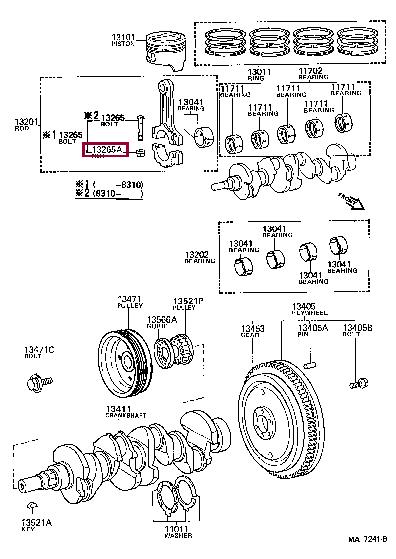 9017008204 Toyota Auto part