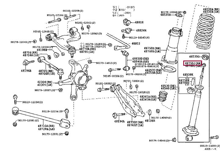 9017712002 Toyota Nut