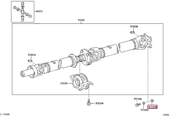 90178T0024 Toyota Nut