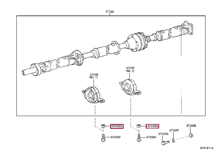 9020110086 Toyota Differential washer support