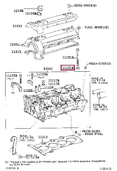 Toyota 90201-13021 Cylinder Head Cover Bolt Gasket 9020113021