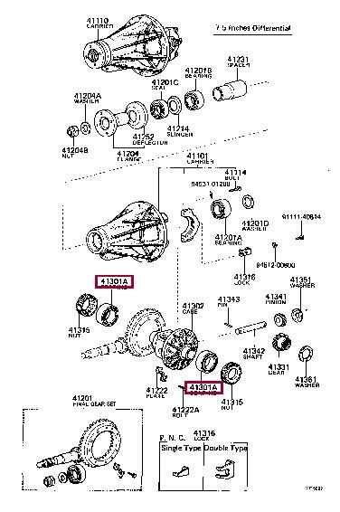 Toyota 90368-50024 Auto part 9036850024 9036850024 Toyota Auto part