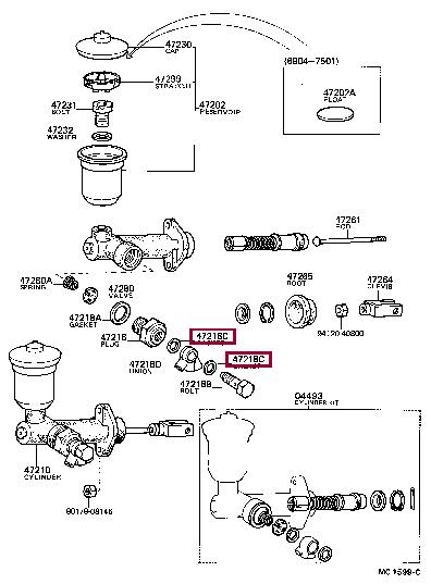 Toyota 90430-10074 Profiled gasket 9043010074