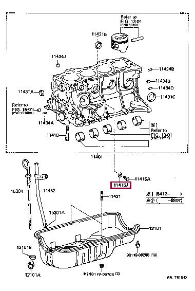 Toyota 90430-13002 Profiled gasket 9043013002