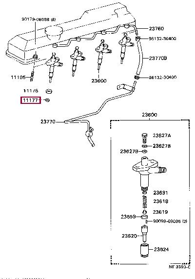9043017003 Toyota Profiled gasket