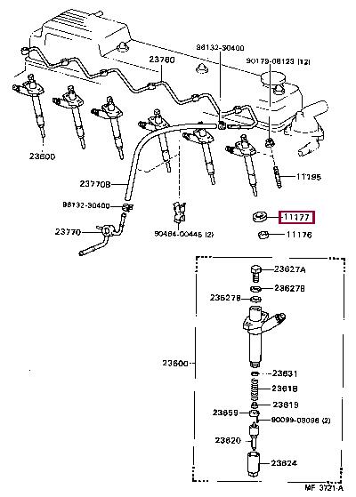 9043018014 Toyota Profiled gasket