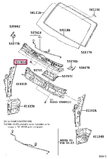 9046706168 Toyota Clip